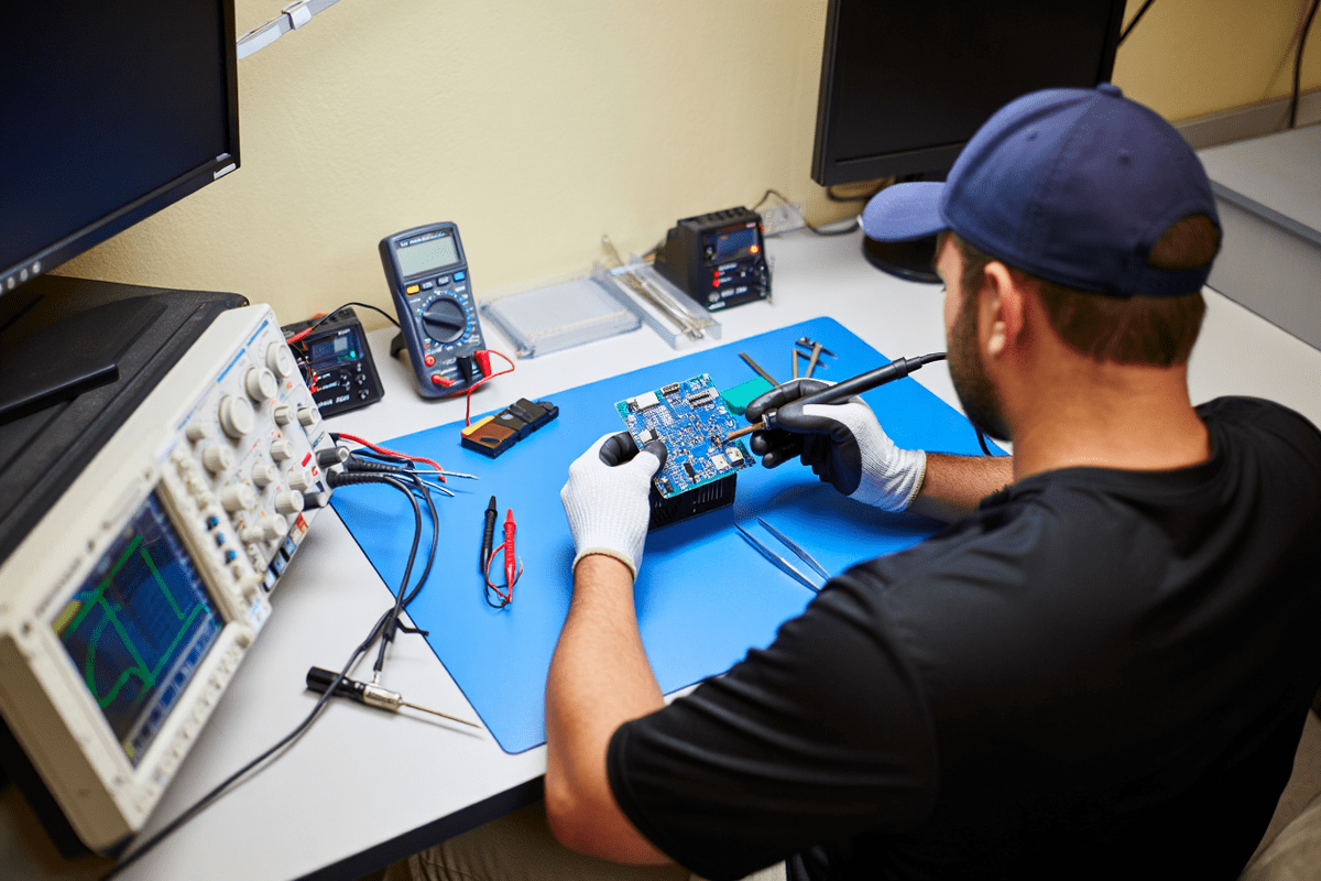 Процесс ремонта техники Hurakan в hurakan-servis