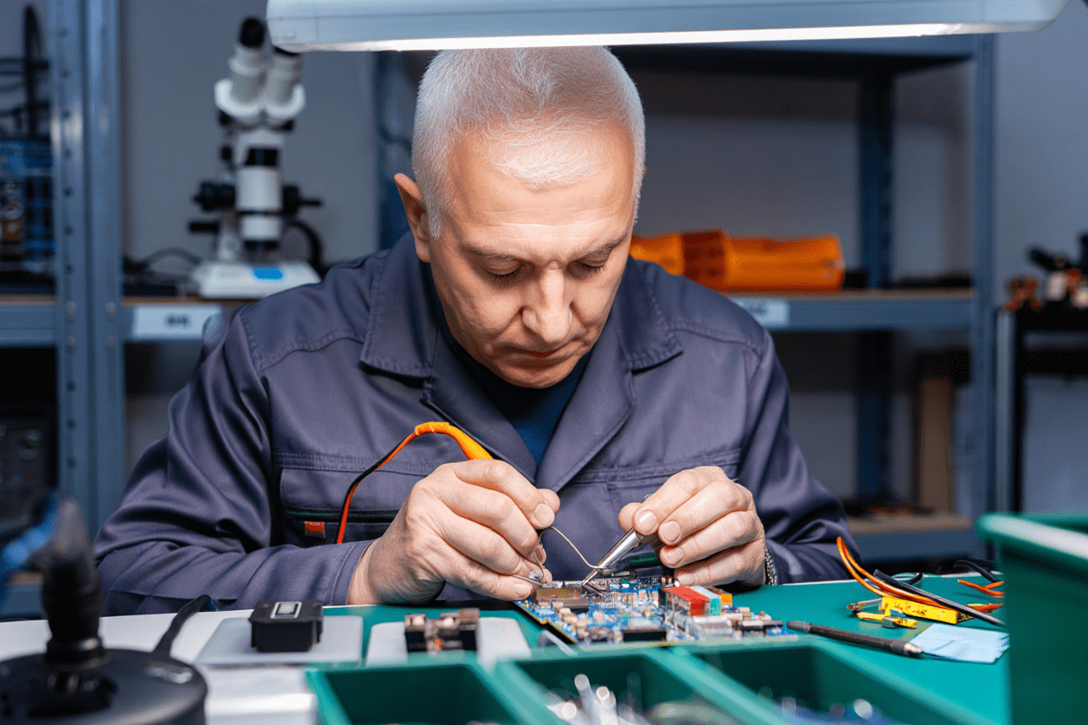 Процесс ремонта техники Hurakan в hurakan-servis